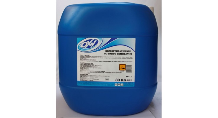 OXY DEZ.ETKİLİ WC BANYO SIVI 30 KG